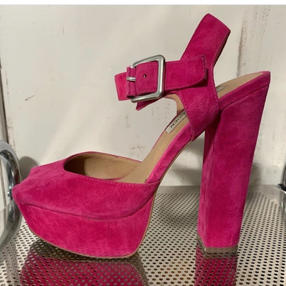 Steve Madden chunky heels